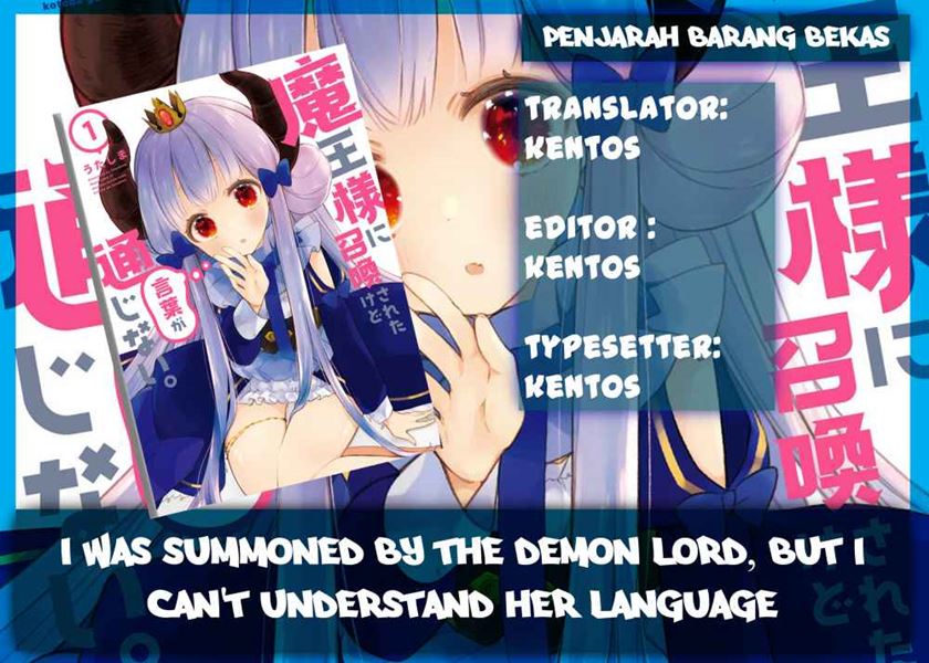 I Was Summoned By The Demon Lord, But I Can’t Understand Her Language Chapter 12 Gambar 1